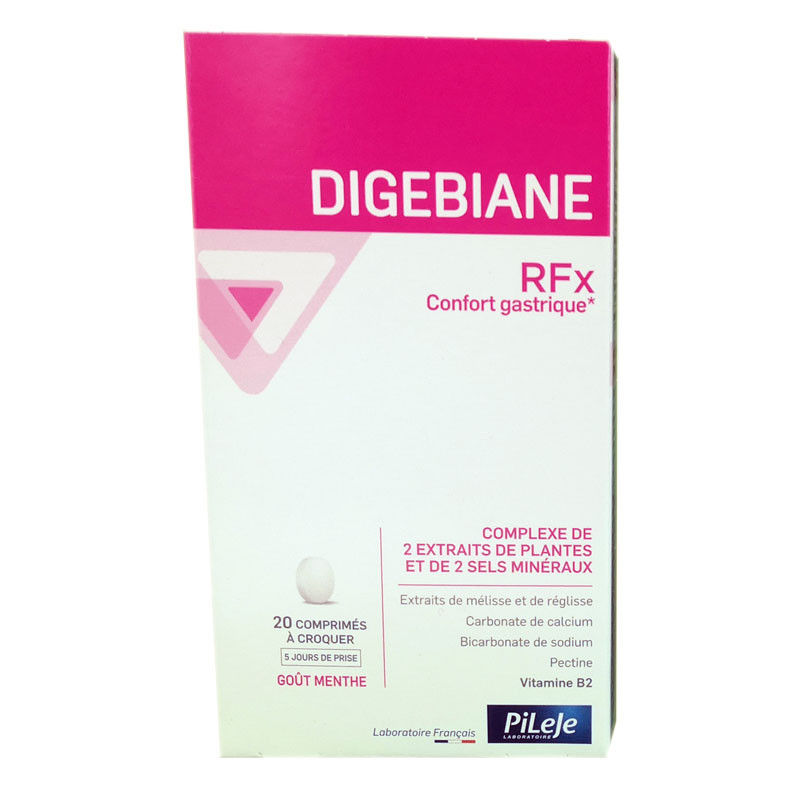 DIGEBIANE RFX 20 COMPRIMES PILEJE