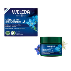 CREME DE NUIT REDENSIFIANTE GENTIANE BLEUE ET EDELWEISS 40ML WELEDA