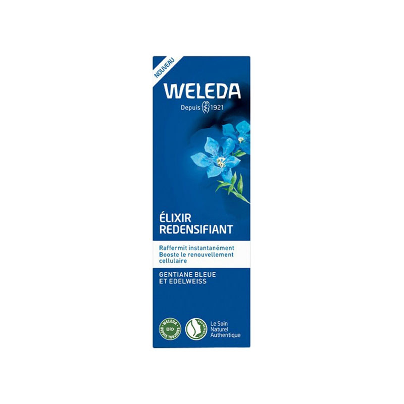 ELIXIR REDENSIFIANT GENTIANE BLEUE ET EDELWEISS 30ML WELEDA