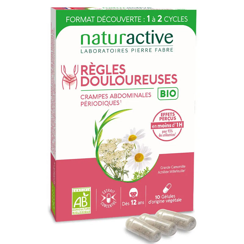 REGLES DOULOUREUSES BIO NATURACTIVE