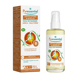 HUILE DE MASSAGE ARNICA GAULTHERIE BIO 200ML PURESSENTIEL