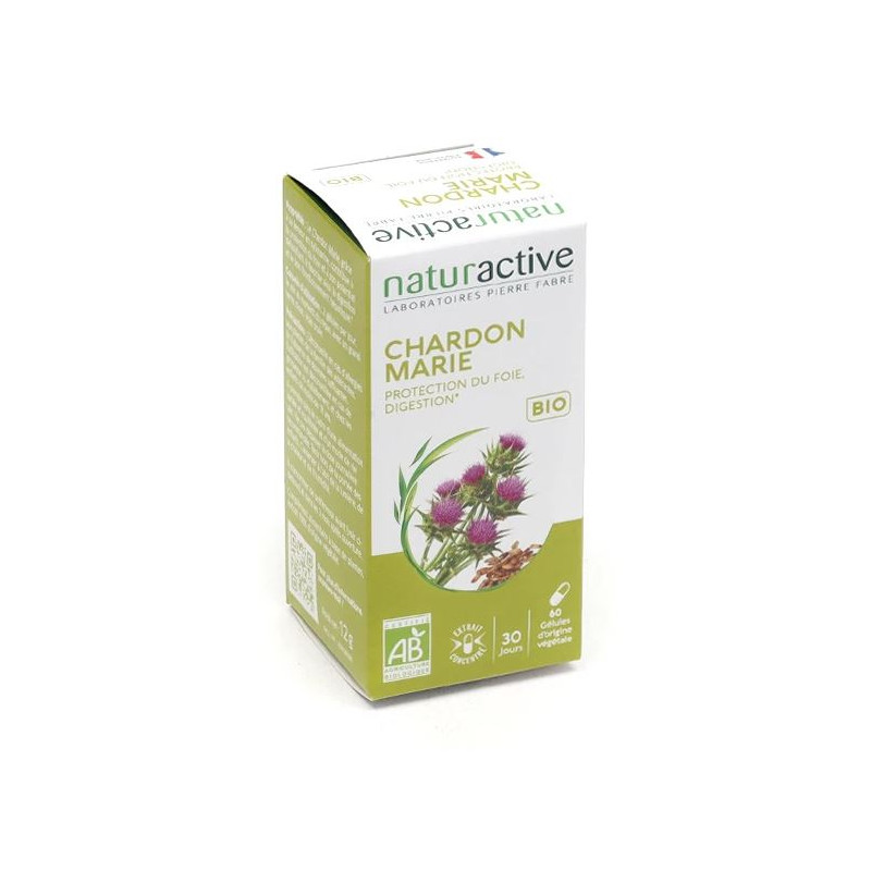 CHARDON MARIE BIO GELULES X60 NATURACTIVE CHARDON MARIE BIO GELULES X60 NATURACTIVE