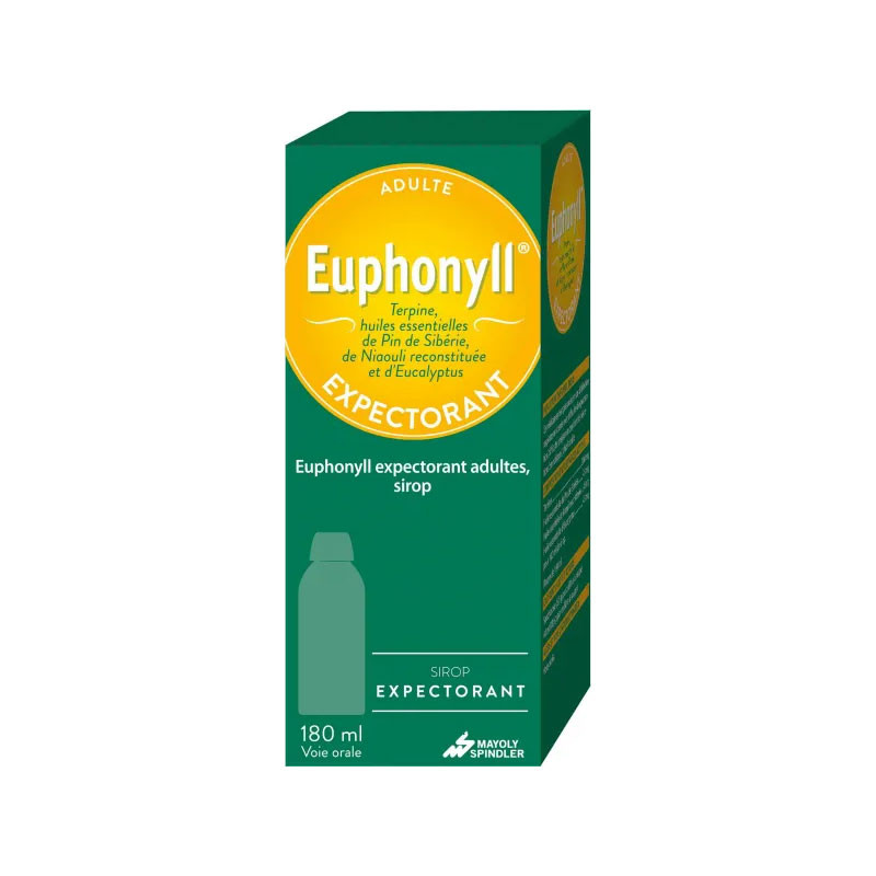 EUPHONYLL EXPECTORANT SIROP 180ML MAYOLY SPINDLER