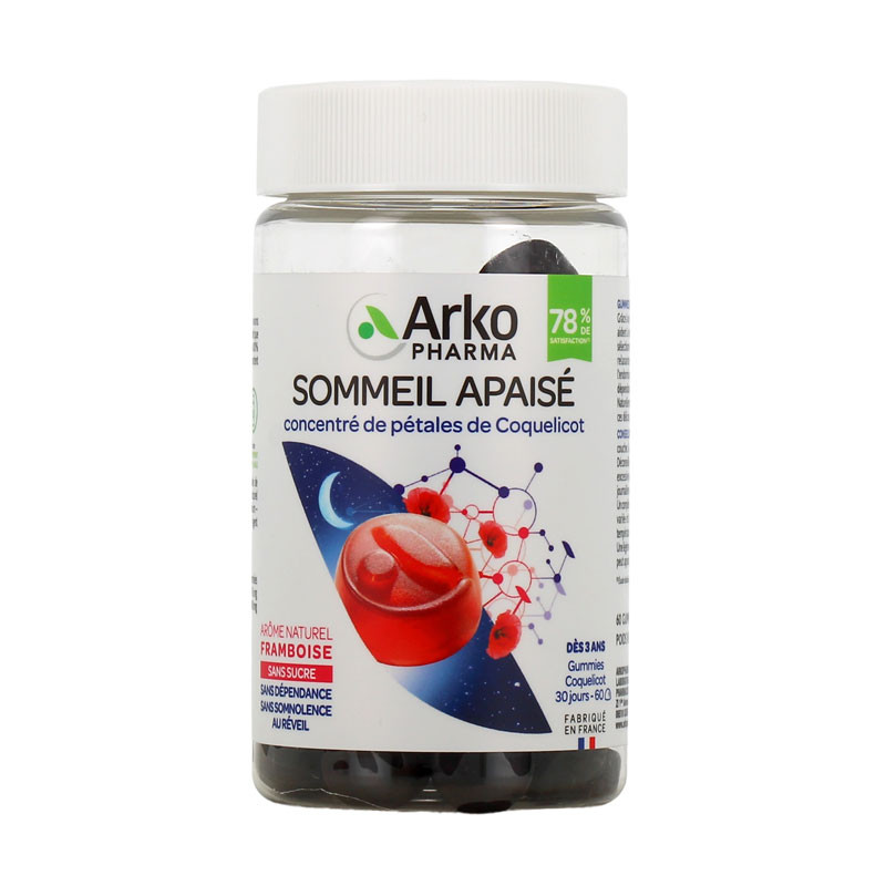 SOMMEIL APAISÉ 60 GUMMIES ARKOPHARMA