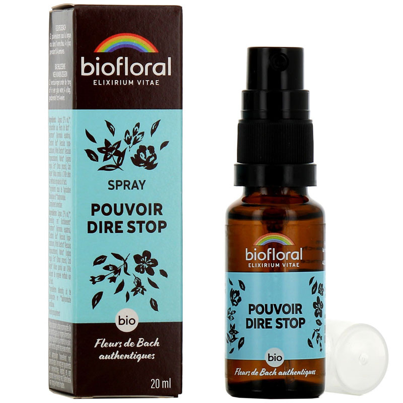 POUVOIR DIRE STOP BIO SPRAY 20ML BIOFLORAL