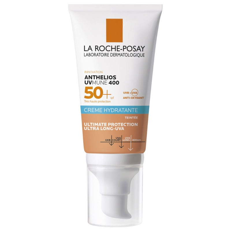 ANTHELIOS UVMUNE 400 CREME HYDRATANTE TEINTÉE SPF50+ 50ML LA ROCHE POSAY