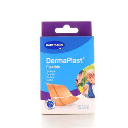 DERMAPLAST PANSEMENT FLEXIBLE X10 HARTMANN