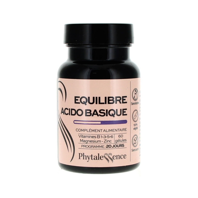 EQUILIBRE ACIDO BASIQUE 60 GELULES PHYTALESSENCE