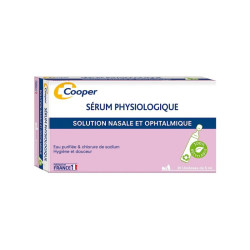 SERUM PHYSIOLOGIQUE 20 UNIDOSES COOPER