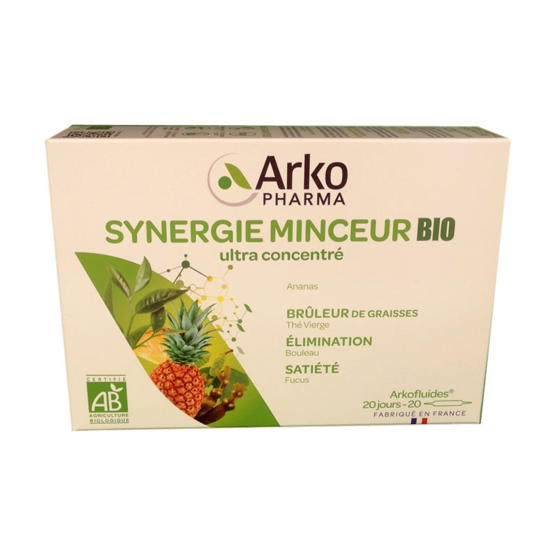 ARKOFLUIDES BIO SYNERGIE MINCEUR 20 JOURS ARKOPHARMA