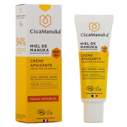 CICAMANUKA CREME APAISANTE au Miel de Manuka IAA 15+ 40ml