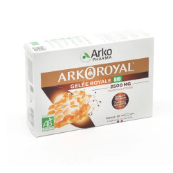 ARKOROYAL GELEE ROYALE BIO 2500MG 20 AMPOULES ARKOPHARMA