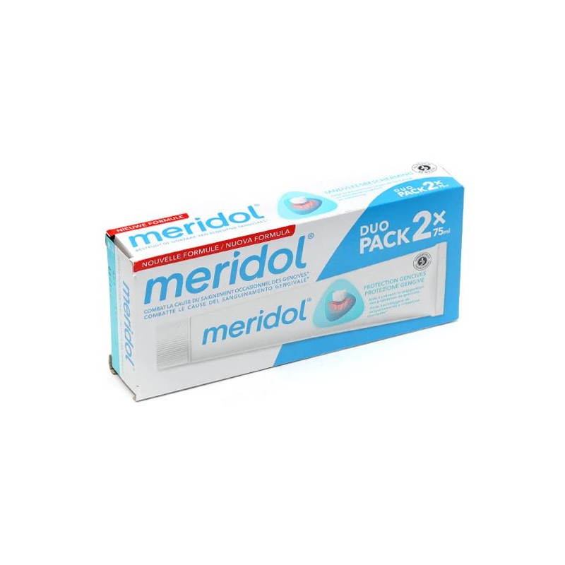 DENTIFRICE PROTECTION GENCIVES LOT DE 2 X75ML MERIDOL