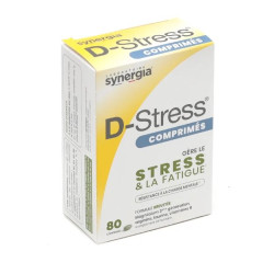 D-STRESS  STRESS FATIGUE 80 comprimés SYNERGIA