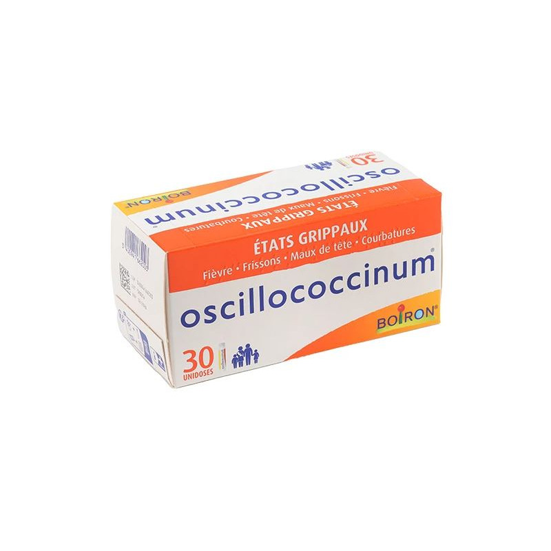 OSCILLOCOCCINUM ETATS GRIPPAUX 30 DOSES BOIRON