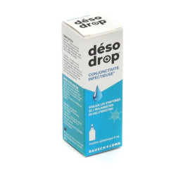 DESODROP SOLUTION OCULAIRE 8ML BAUSCH & LOMB