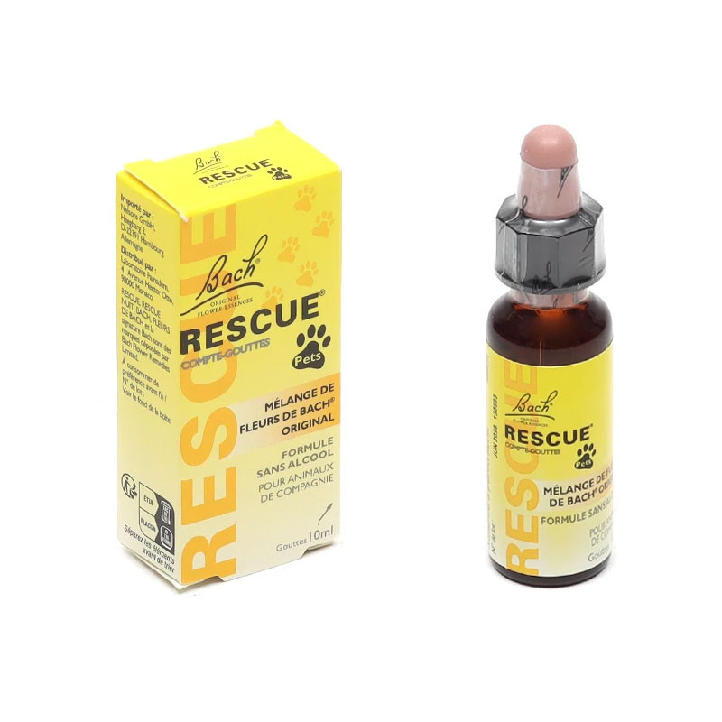 PETS RESCUE ANIMAUX DE COMPAGNIE 20ML BACH