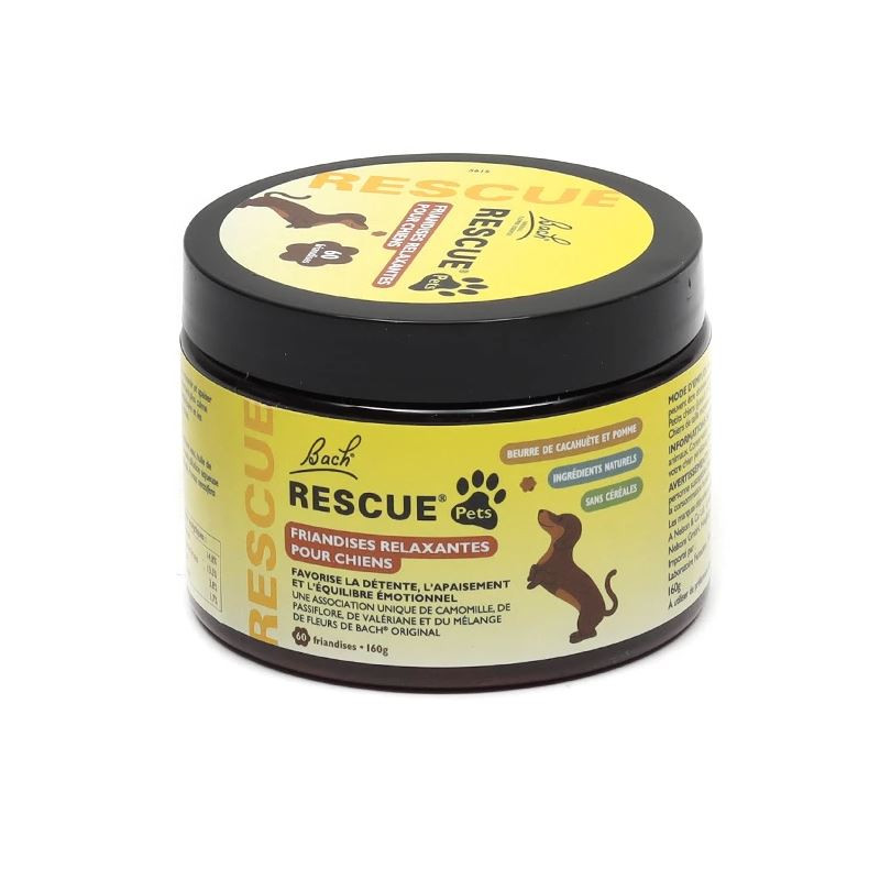 PETS RESCUE FRIANDISES RELAXANTES CHIENS X60 BACH PETS RESCUE FRIANDISES RELAXANTES CHIENS X60 BACH