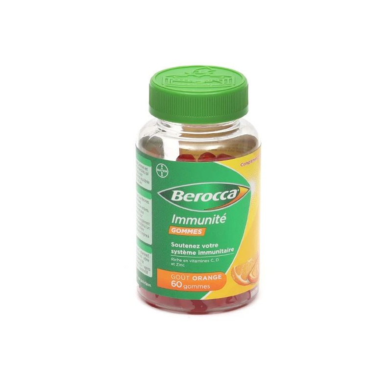 BEROCCA IMMUNITÉ 60 GOMMES BAYER
