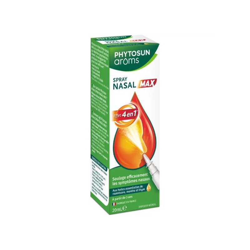SPRAY NASAL MAX 20ML PHYTOSUN AROMS SPRAY NASAL MAX 20ML PHYTOSUN AROMS