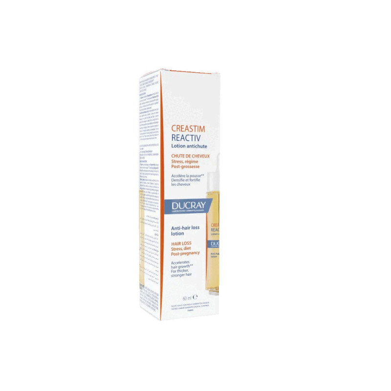 CREASTIM REACTIV LOTION ANTICHUTE CHEVEUX FEMME 60ml DUCRAY CREASTIM REACTIV LOTION ANTICHUTE CHEVEUX FEMME 60ml DUCRAY