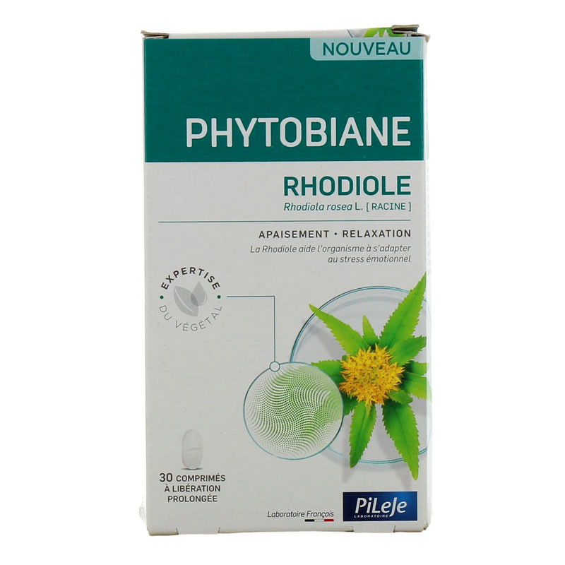 PHYTOBIANE RHODIOLE 30 COMPRIMES PILEJE