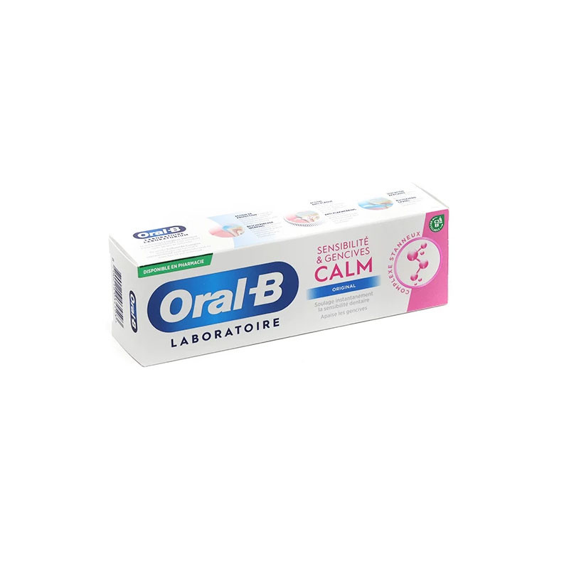 DENTIFRICE CALM ORIGINAL SENSIBILITE & GENCIVES 75ML ORAL B