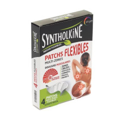 SYNTHOLKINE PATCH FLEXIBLE - 4 PATCHS