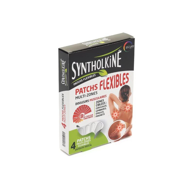 SYNTHOLKINE PATCH FLEXIBLE - 4 PATCHS