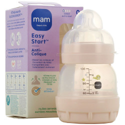 EASY START ANTI COLIQUE 0MOIS+ DEBIT EXTRA LENT 130ML COTON MAM