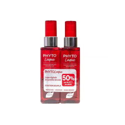 PHYTOLAQUE LAQUE VEGETALE SOIE CHEVEUX SENSIBILISES LOT DE 2X100ML PHYTO