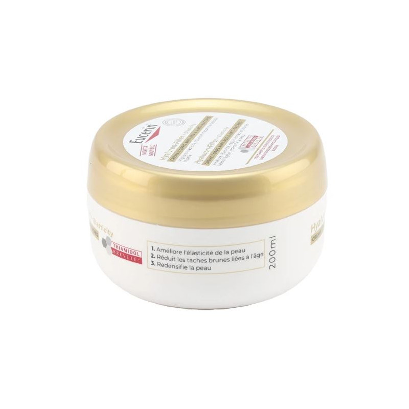 HYALURON FILLER + ELASTICITY CREME CORPS ANTI ÂGE ANTI TACHES 200ML EUCERIN