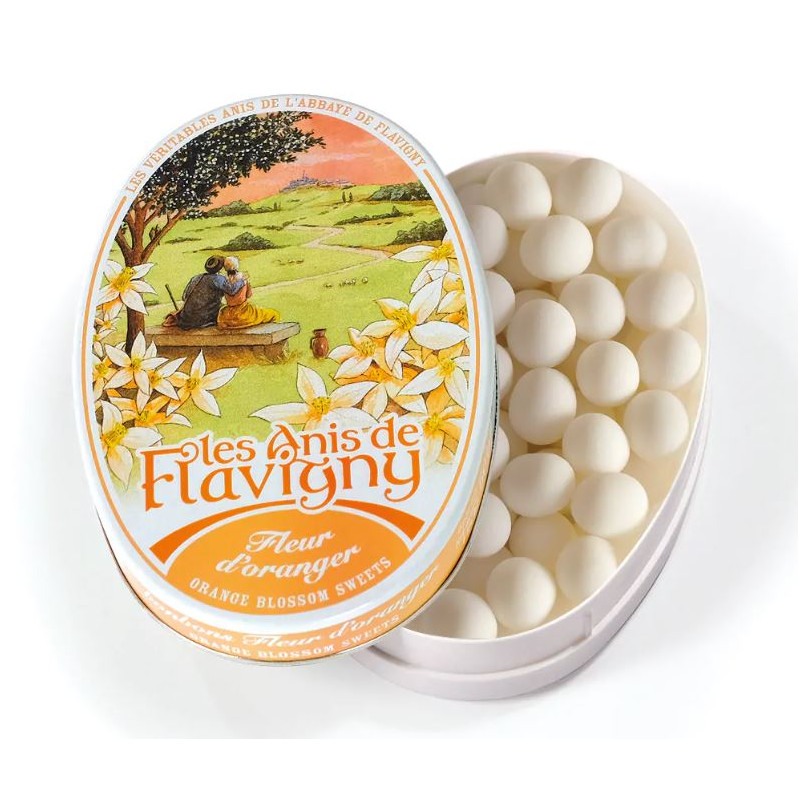 BONBONS FLEUR D'ORANGER 50G LES ANIS DE FLAVIGNY