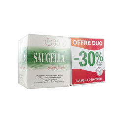 COTTON TOUCH SERVIETTES JOUR EXTRA-FINES AILLETTES LOT DE 2 X14 SAUGELLA
