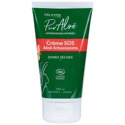 CREME SOS ALOÉ ARBORESCENS BIO 150ML PUR ALOE