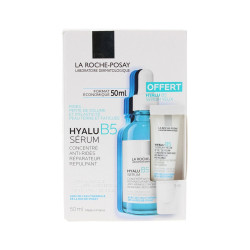 HYALU B5 SERUM CONCENTRE ANTIRIDES REPARATEUR REPULPANT 50ML + OFFERT SERUM YEUX LA ROCHE POSAY