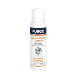 CREME EN MOUSSE PIEDS TRANSPIRANTS et ODORANTS 125ML URGO