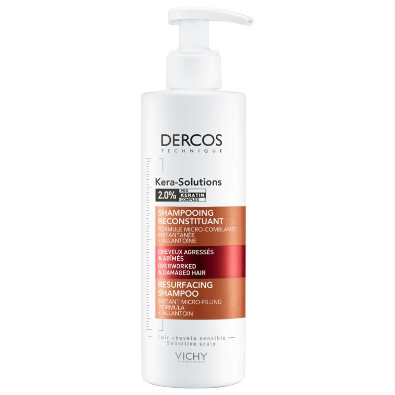 DERCOS KERA-SOLUTIONS SHAMPOOING RECONSTITUANT 250ML VICHY