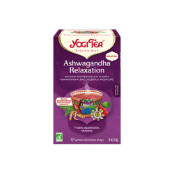 ASHWAGANDHA RELAXATION BIO 17 SACHETS YOGI TEA