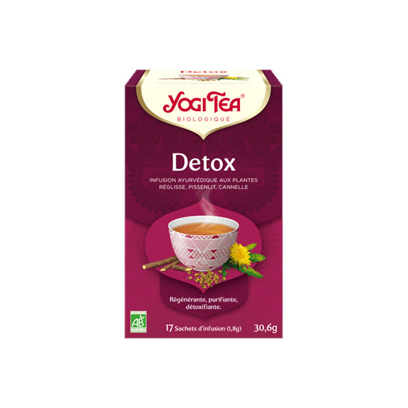 DETOX BIO 17 SACHETS YOGI TEA