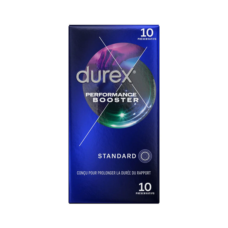 DUREX PERFORMANCE BOOSTER 10 PRESERVATIFS