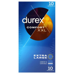 DUREX COMFORT XXL 10 PRESERVATIFS