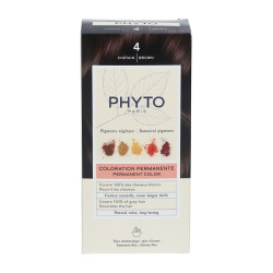 PHYTOCOLOR COLORATION PERMANENTE CHATAIN 4 PHYTO
