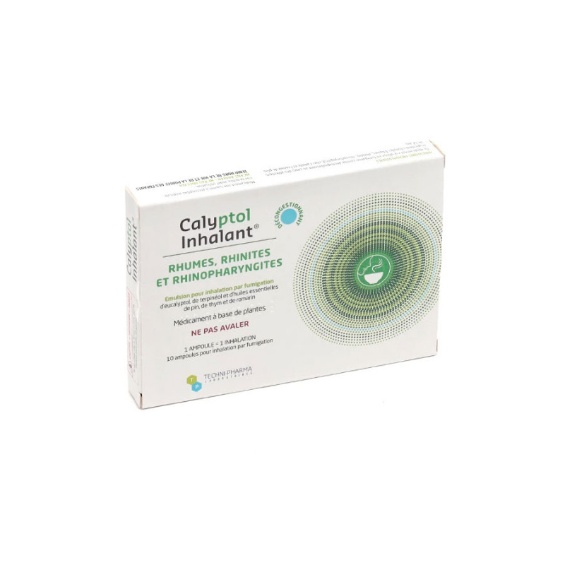 CALYPTOL INHALANT 10 AMPOULES DE 5ML TECHNI PHARMA LABORATOIRE