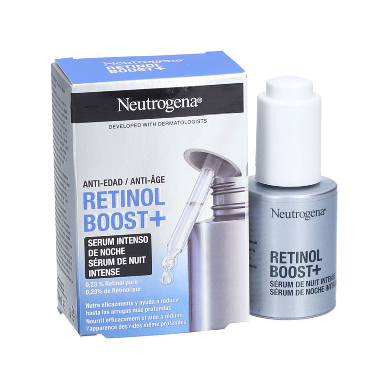 RETINOL BOOST+ SERUM NUIT INTENSE 30ML NEUTROGENA RETINOL BOOST+ SERUM NUIT INTENSE 30ML NEUTROGENA