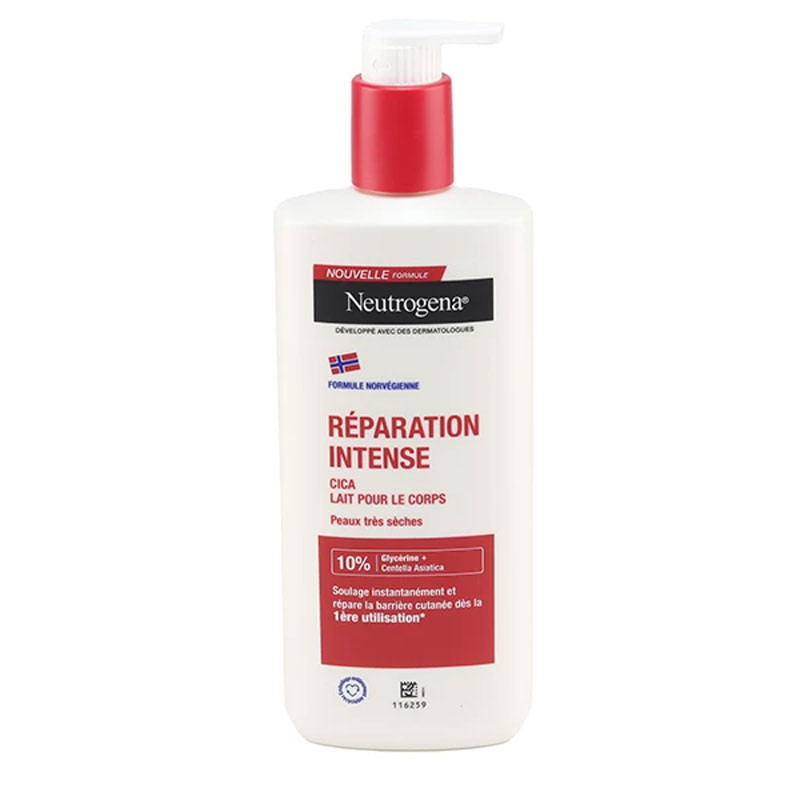 REPARATION INTENSE CICA LAIT CORPS 400ML PTS NEUTROGENA