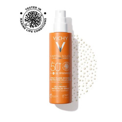 CAPITAL SOLEIL SPRAY FLUIDE INVISIBLE PROTECTION CELLULAIRE SPF50+ 200ML VICHY