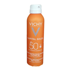 CAPITAL SOLEIL BRUME PROTECTRICE INVISIBLE TOUCHER SEC  SPF50 200ML VICHY