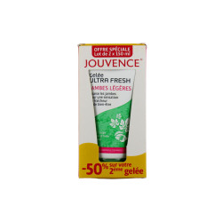 JOUVENCE GELÉE ULTRA FRESH JAMBES LEGERES LOT 2 X150ML JOUVENCE DE L'ABBÉ SOURY