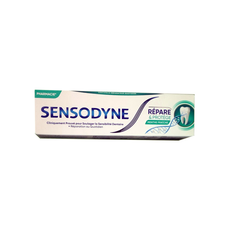 DENTIFRICE REPARE ET PROTEGE MENTHE FRAÎCHE 75ML SENSODYNE DENTIFRICE REPARE ET PROTEGE MENTHE FRAÎCHE 75ML SENSODYNE